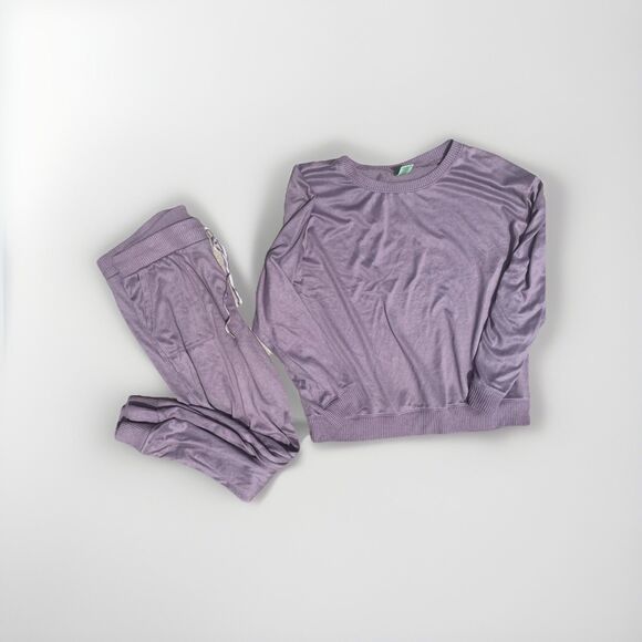 Grape dusty purple jogger PJ set , Cozy lounge wear set soft light weight - Picture 1 of 5